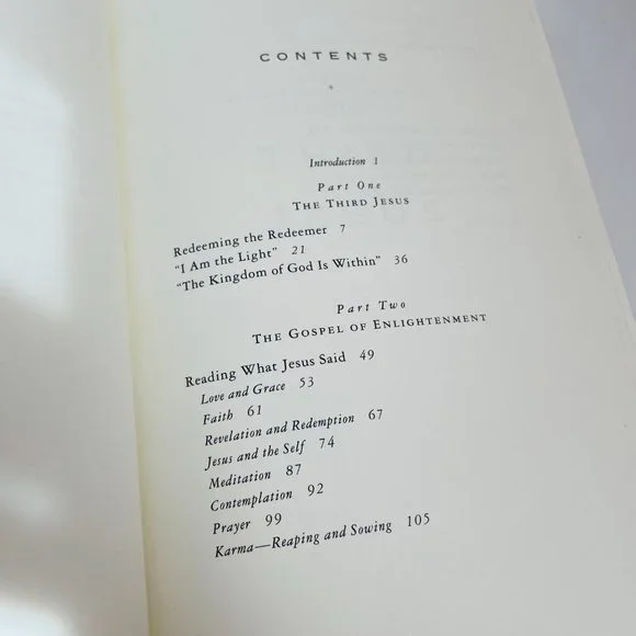 The Third Jesus The Christ We Cannot Ignore Hardcover Deepak Chopra 2008 - Picture 3 of 6